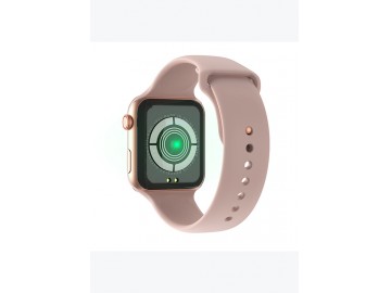 Relógio Smartwatch F10 3D sensor - Rosa