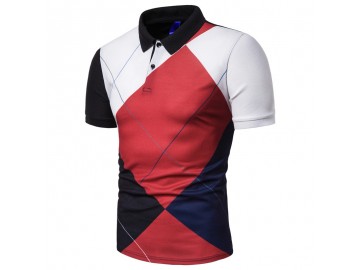 Camisa Polo Royal Clube - Vermelho