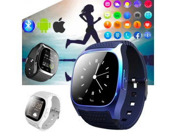 Relógio Inteligente Bluetooth Smartwatch M26 com 1.4 Tft Touch Screen - Azul