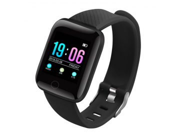 Relógio Inteligente Smartwatch A6S com Bluetooth - Preto