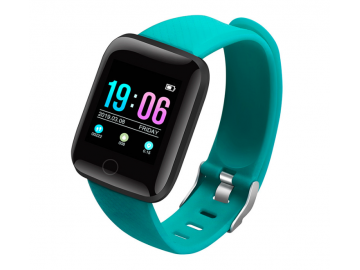 Relógio Inteligente Smartwatch A6S com Bluetooth - Verde 
