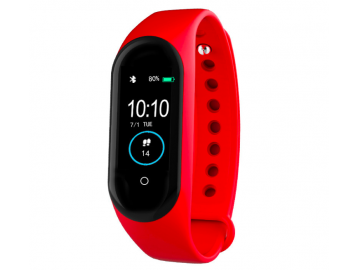 Smartwatch M4 - Vermelho 