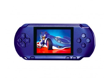 Video Game Portátil Pocket + Cartucho - Azul 