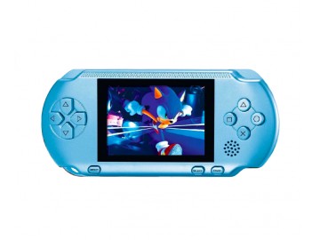 Video Game Portátil Pocket + Cartucho - Azul Claro 