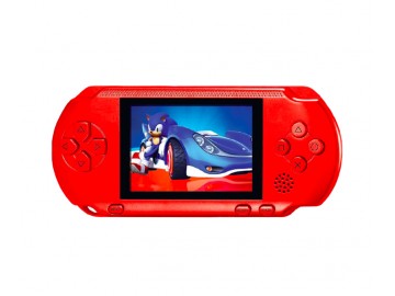 Video Game Portátil Pocket + Cartucho - Vermelho 