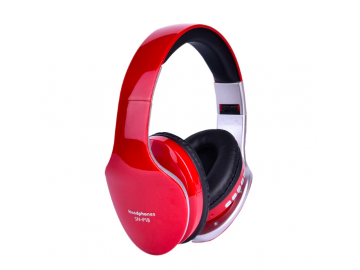 Fone de Ouvido Bluetooth SN18 - Vermelho 