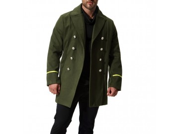 Jaqueta Masculina de Lã - Verde Exército 